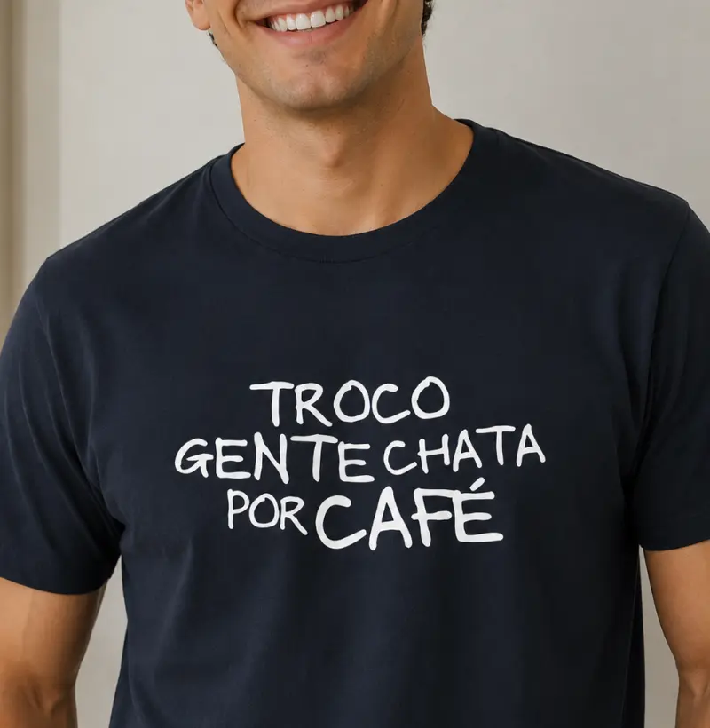Troco gente chata por café