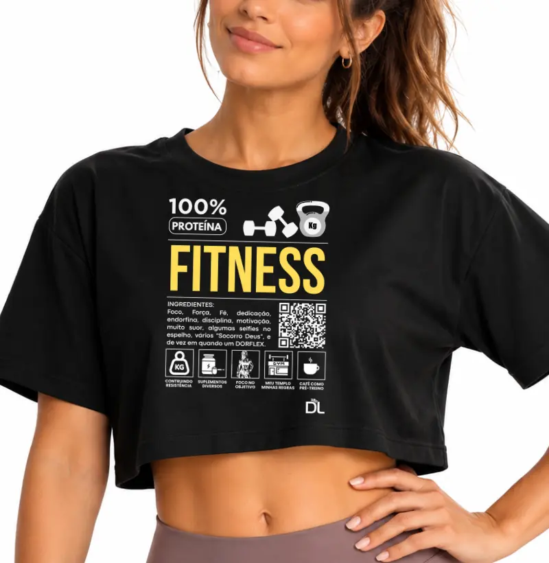 Rótulo Fitness - Cropped