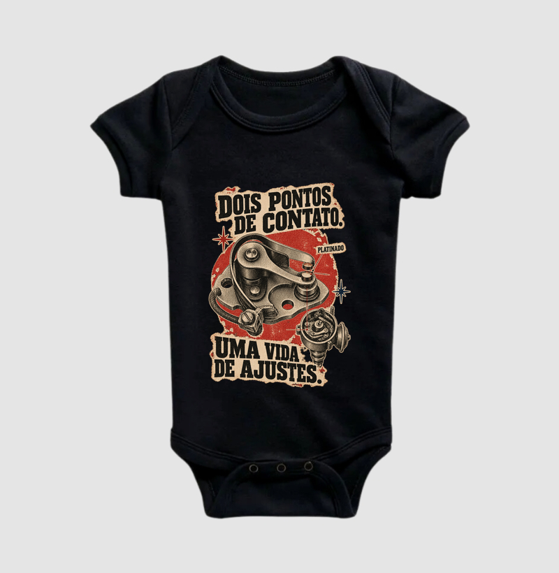 Camiseta Platinado - Body Infantil