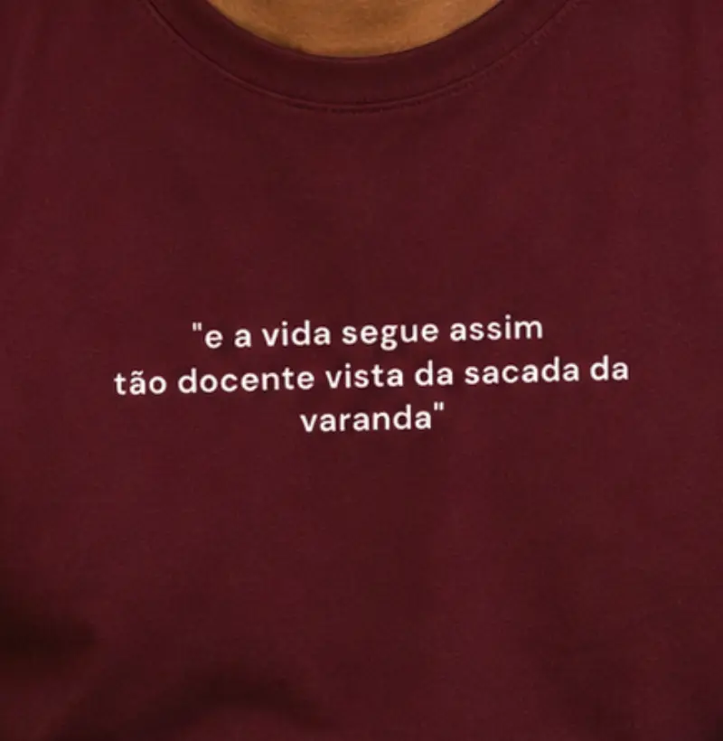 E a vida segue assim