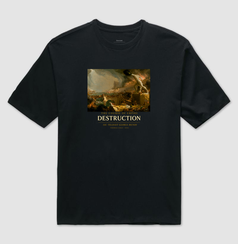 Destruction — The Course of Empire