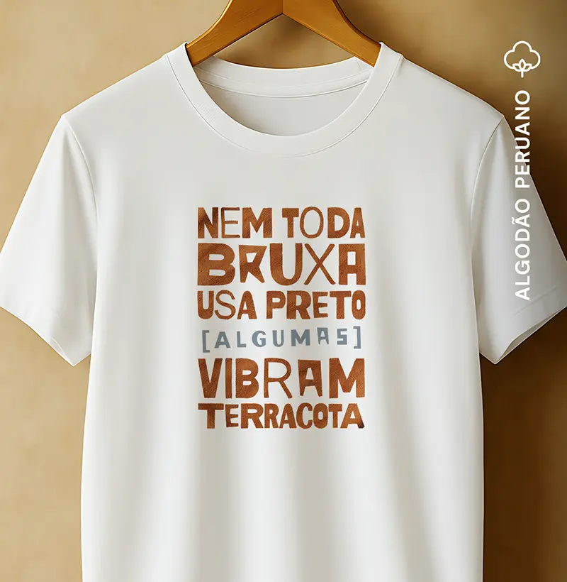 Algumas vibram terracota