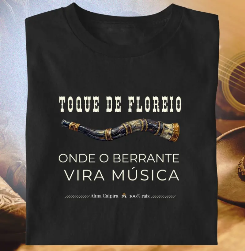 Toque de floreio, onde o berrante vira música
