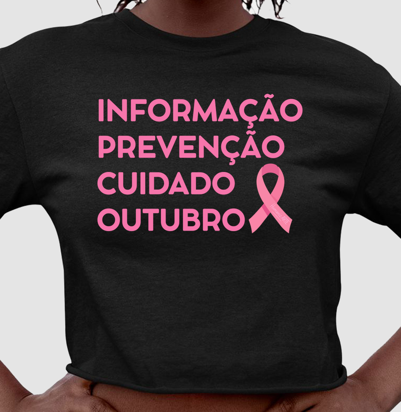 Informação, Prevenção, Cuidado, OUTUBRO ROSA Cropped