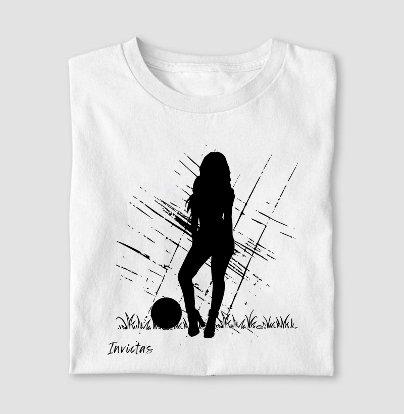 Camiseta Algodão Penteado - Atitude em jogo.