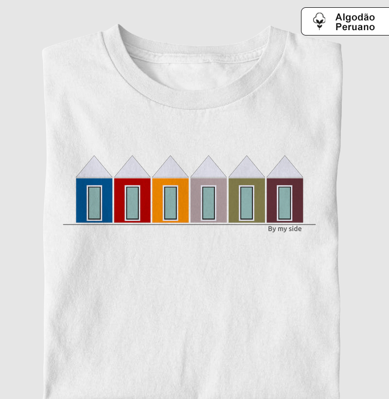 Casinhas Coloridas - Algodão Peruano