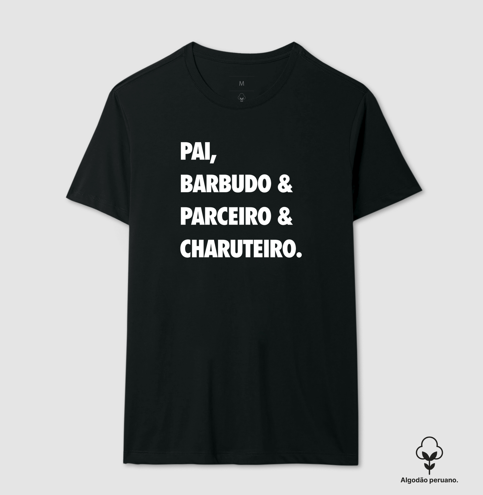 Pai, barbudo, parceiro e charuteiro.