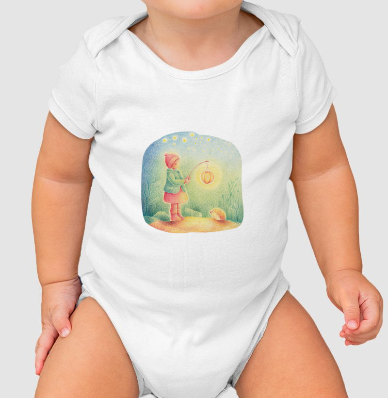 Menina da lanterna e o ouriço