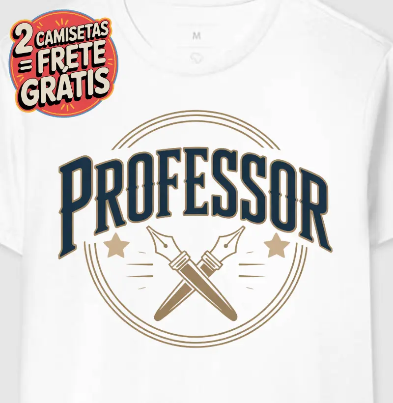 Camiseta Professor