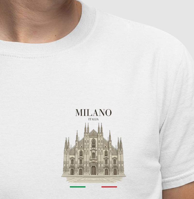 Camiseta Milano Itália