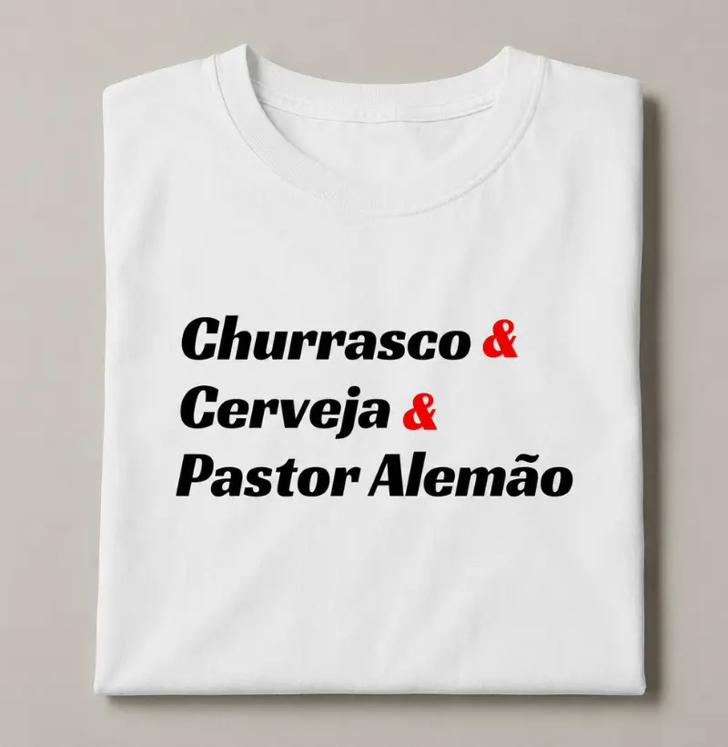 Churrasco & Cerveja & Pastor Alemão