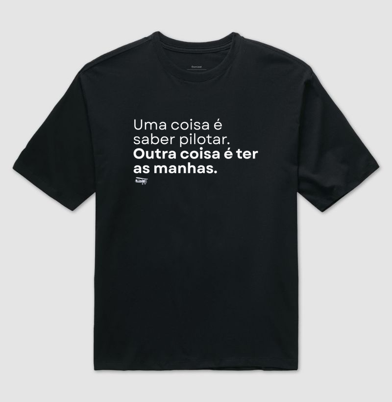 Uma coisa é saber pilotar...