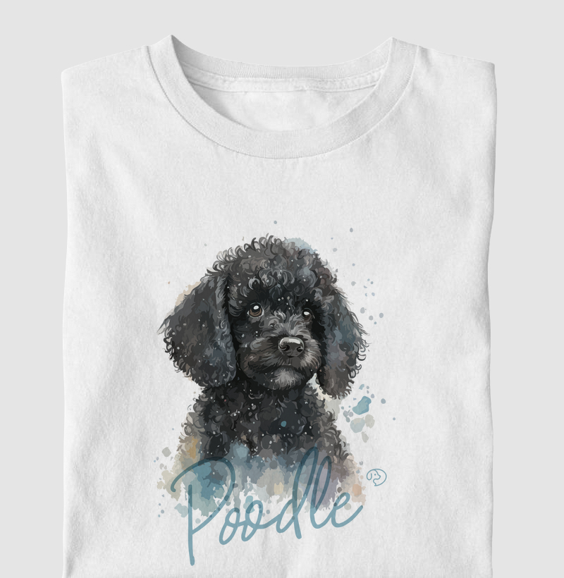 Poodle Preto Splash