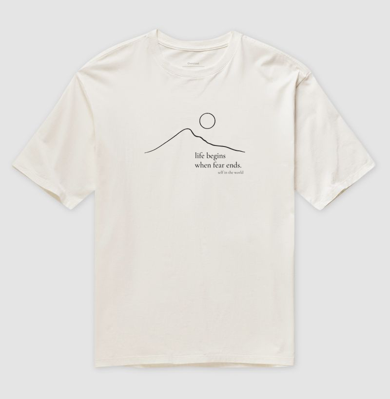 NO FEAR - Camiseta Oversized