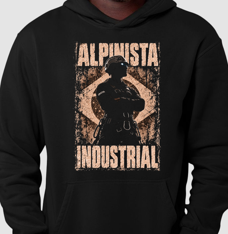 Alpinista Industrial - Homem Irata - Hoodie Moletom