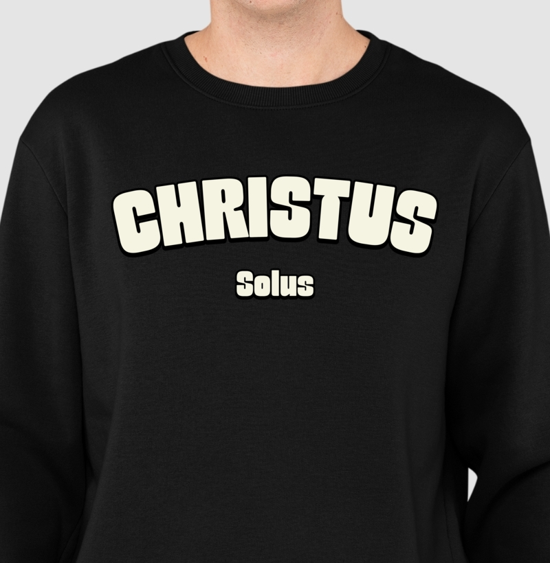 Moletom Solus Christus