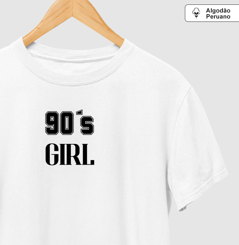 90´s Girl Algodão Peruano