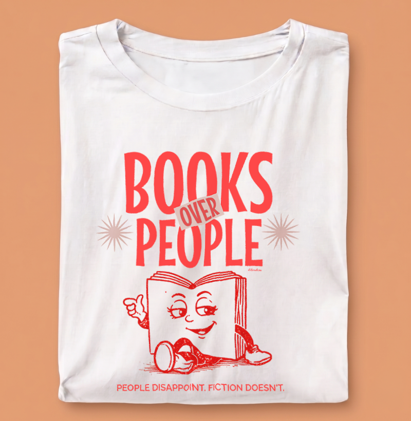 Books over people