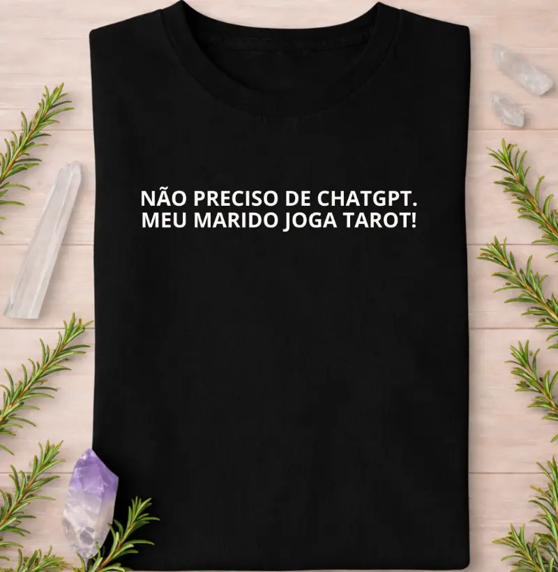 Não Preciso de ChatGPT. Meu Marido Joga Tarot!