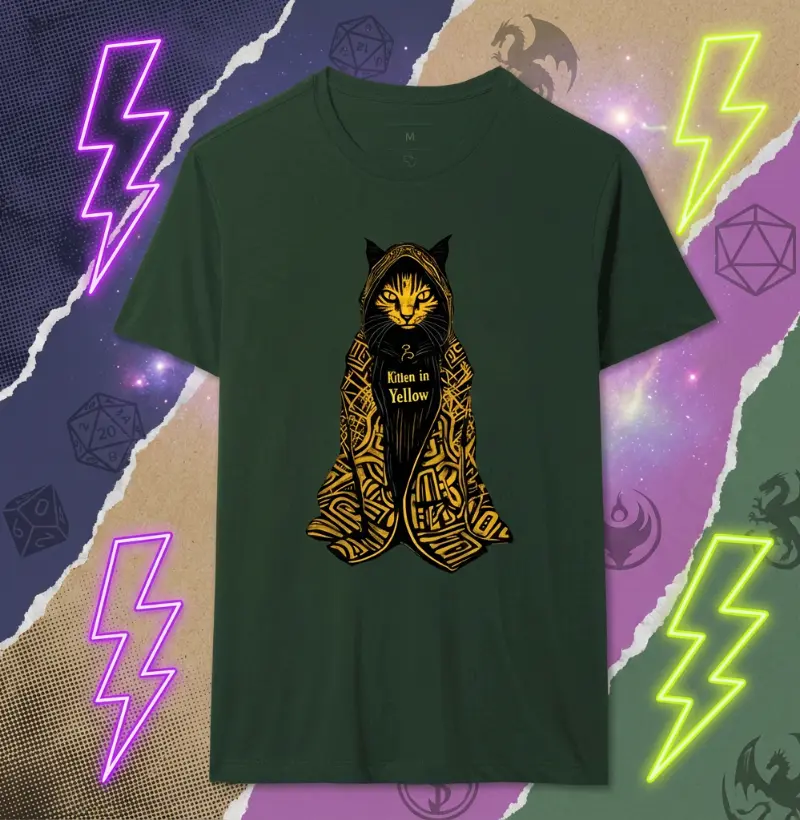 Tee - Kitten In Yellow