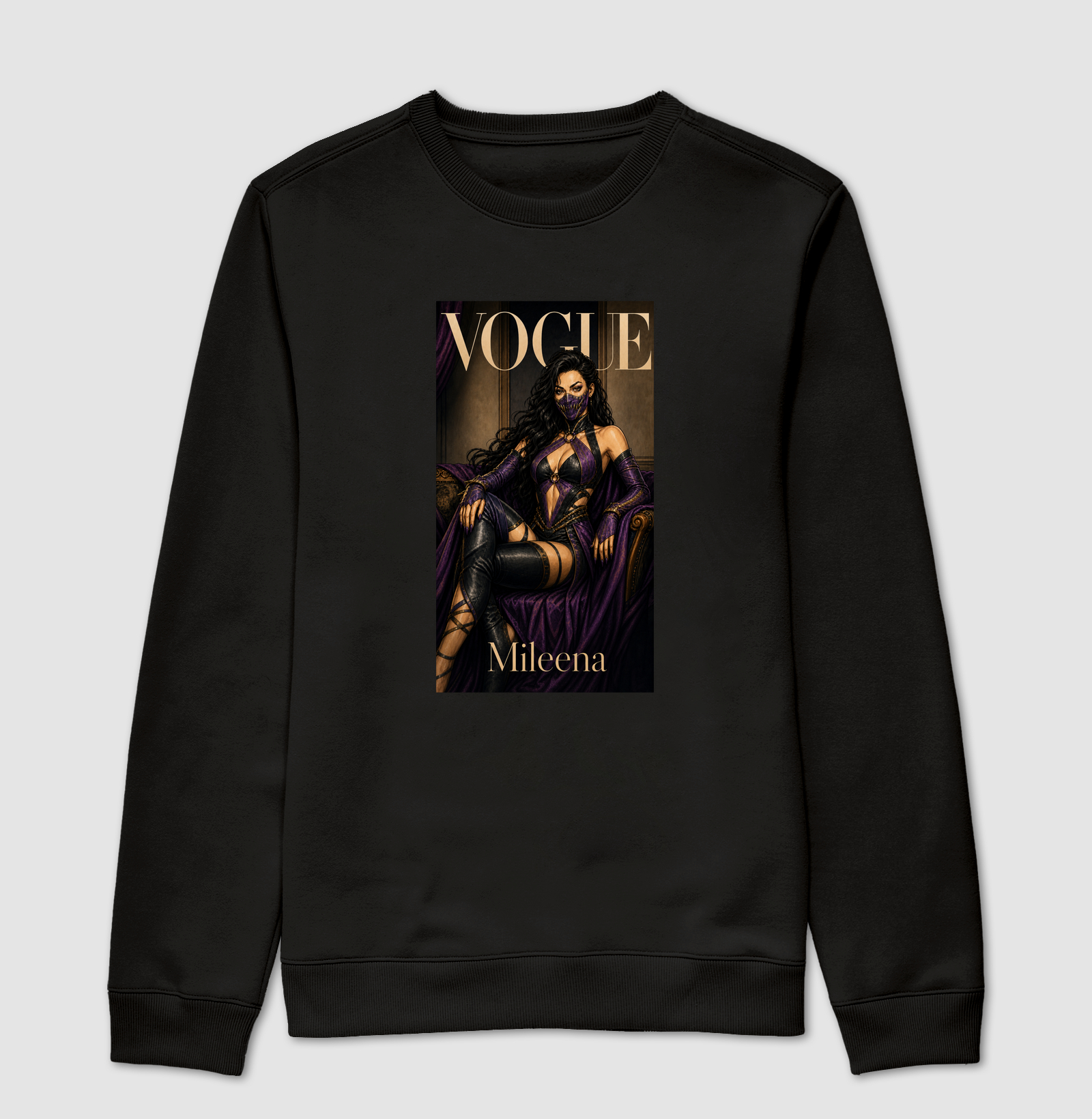Vogue Mileena | Coleção Ô Bicha - Suéter Moletom