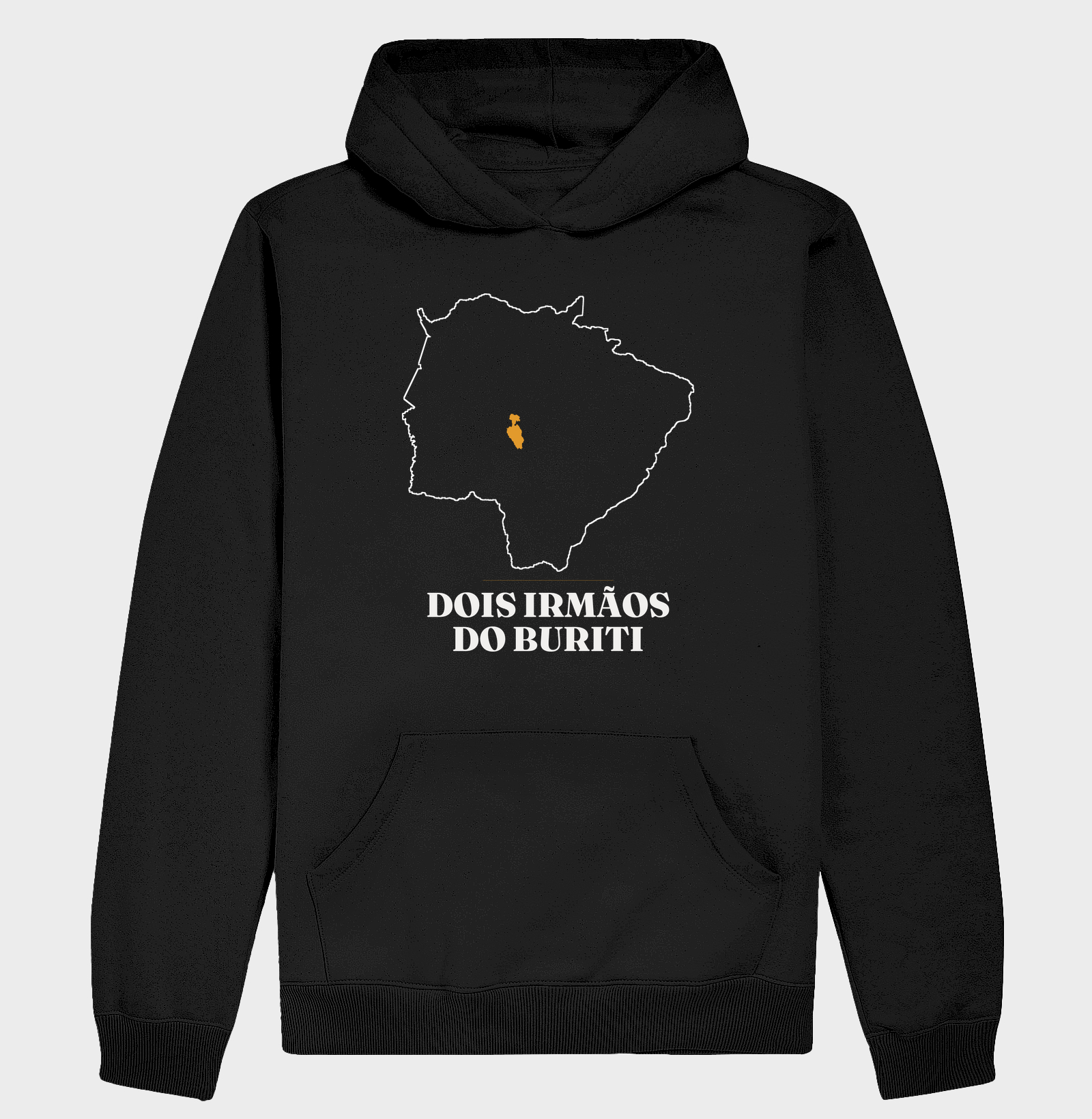 Dois Irmãos do Buriti | Traço MS - Hoodie Moletom