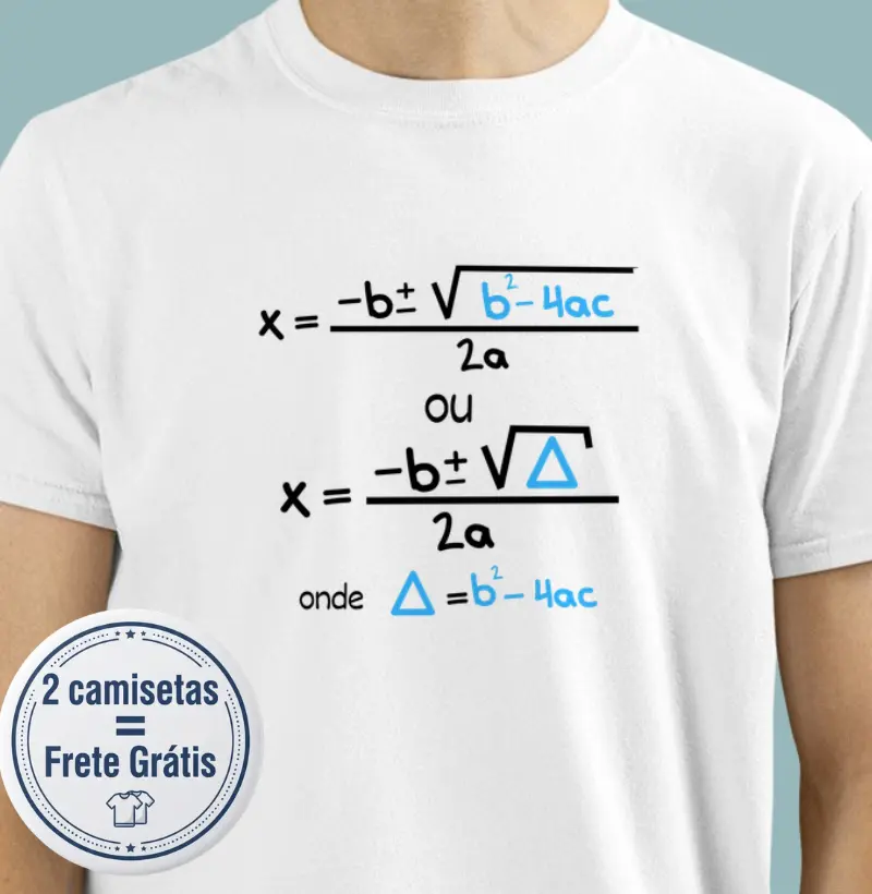 Camiseta Premium Matemática