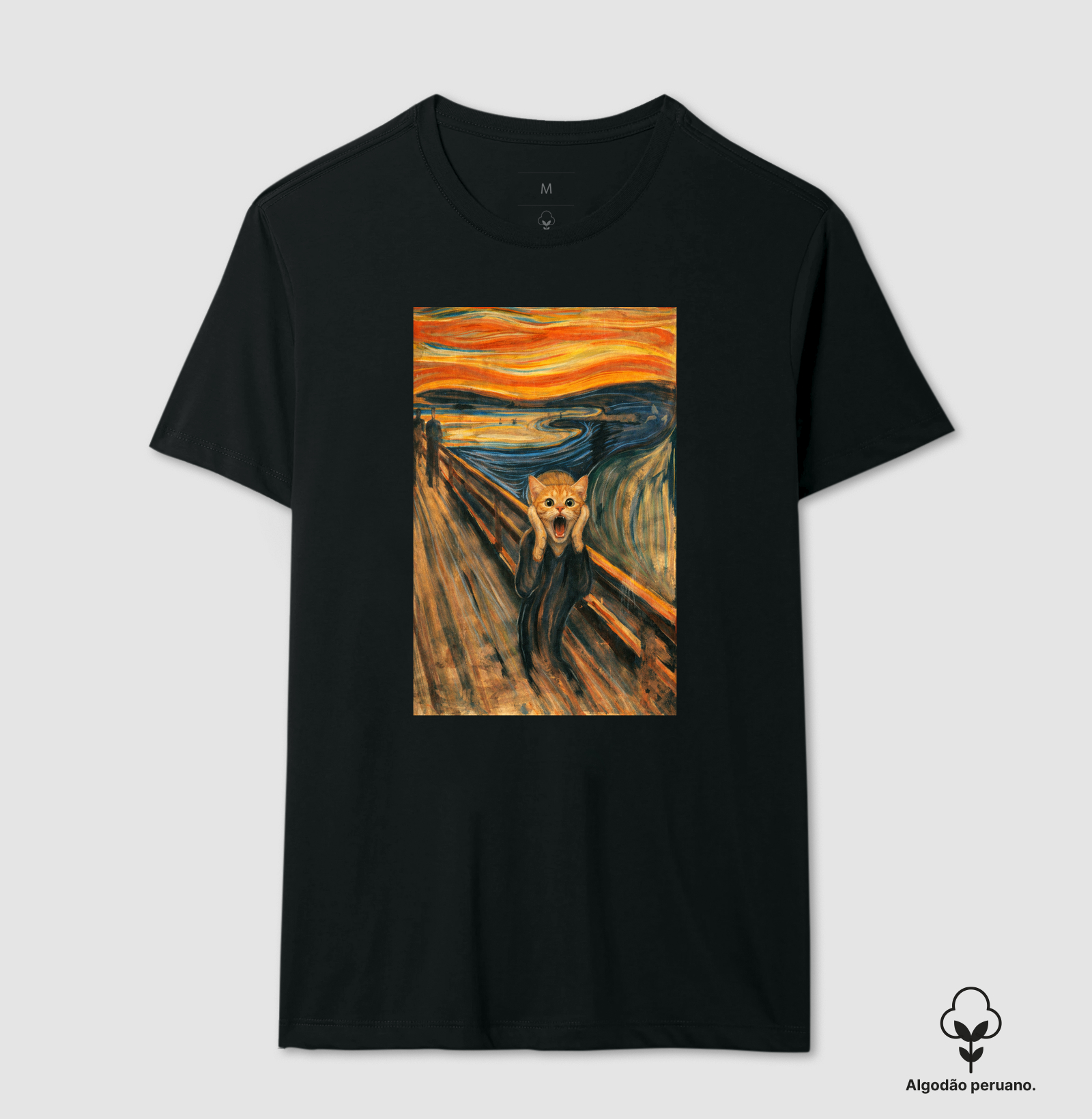 Camiseta O Grito Edvard Munch