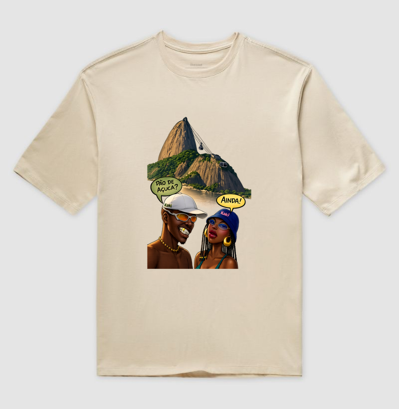 Camiseta Oversized Pão de Açúca