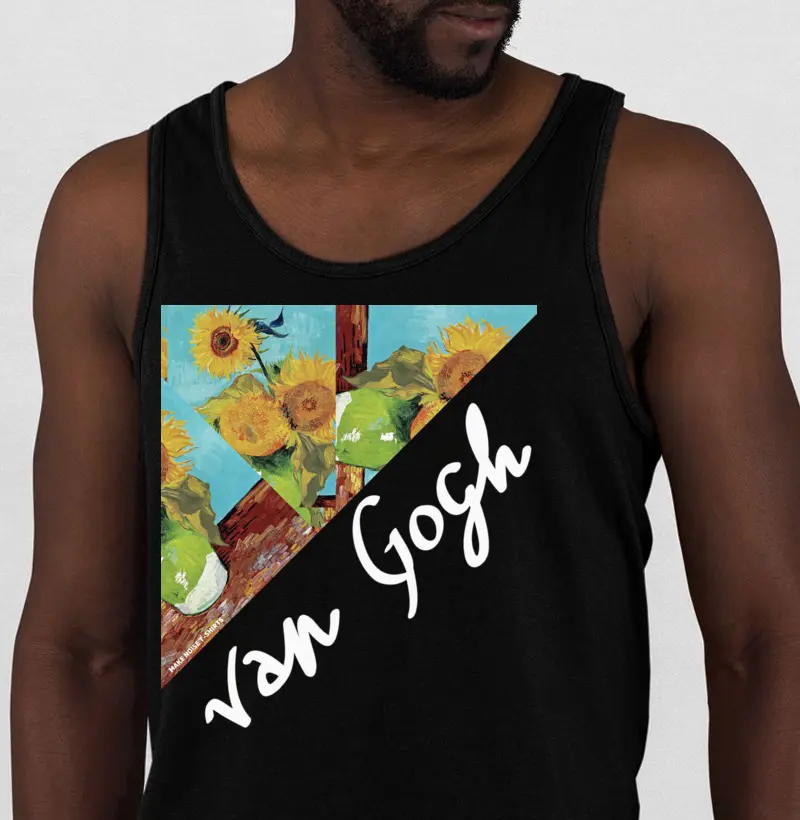 TRÊS GIRASSÓIS EM UM VASO de Vicent van Gogh