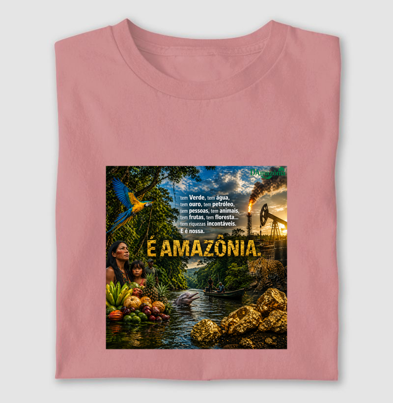 Levo a Amazônia no peito 