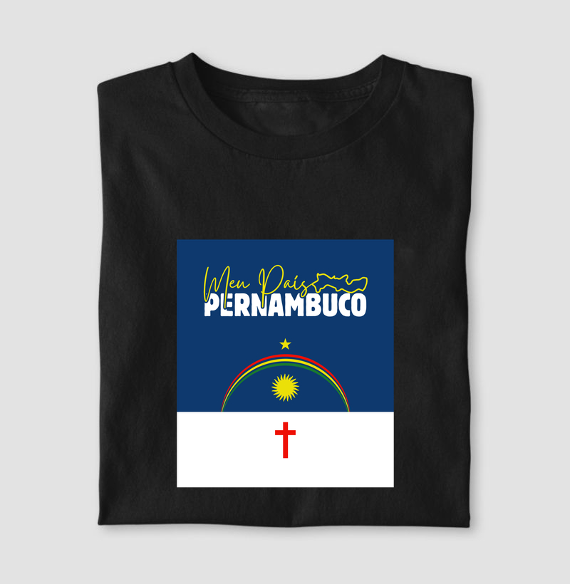 Camiseta Meu País Pernambuco | OxenteWear
