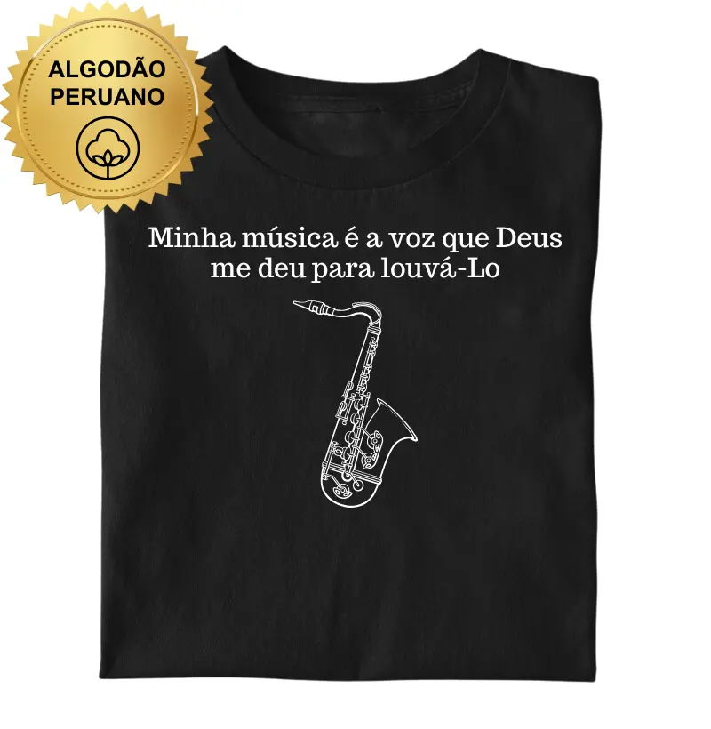 Saxofone: Minha música é a voz que Deus me deu para louvá-Lo