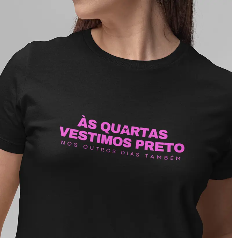 Às quartas vestimos preto