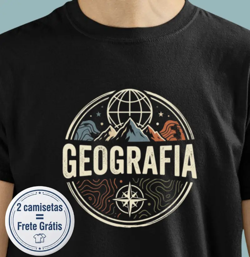 Camiseta Premium Geografia