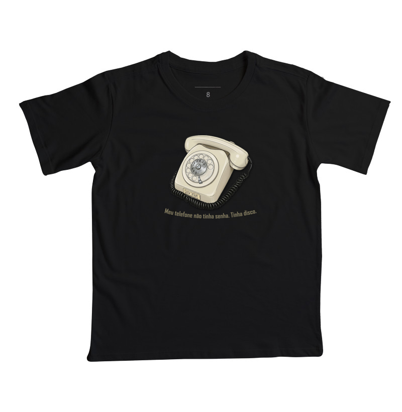 Camiseta Vintage Telefone Disco