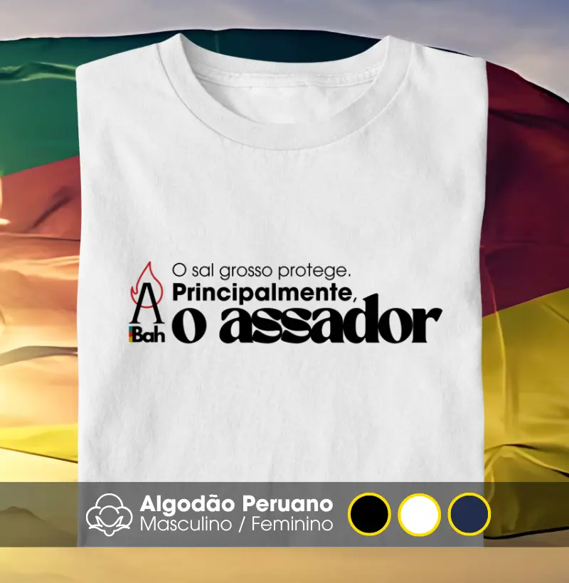 O Sal Grosso Protege o Assador