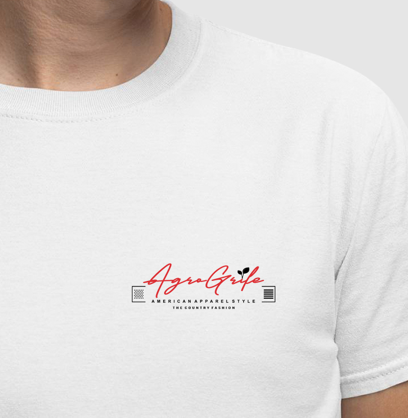 Camiseta AgroGrife Logo red