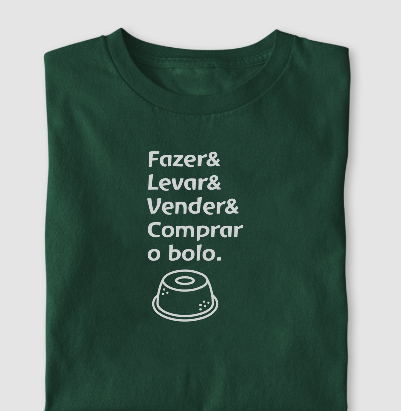Fazer e comprar o bolo