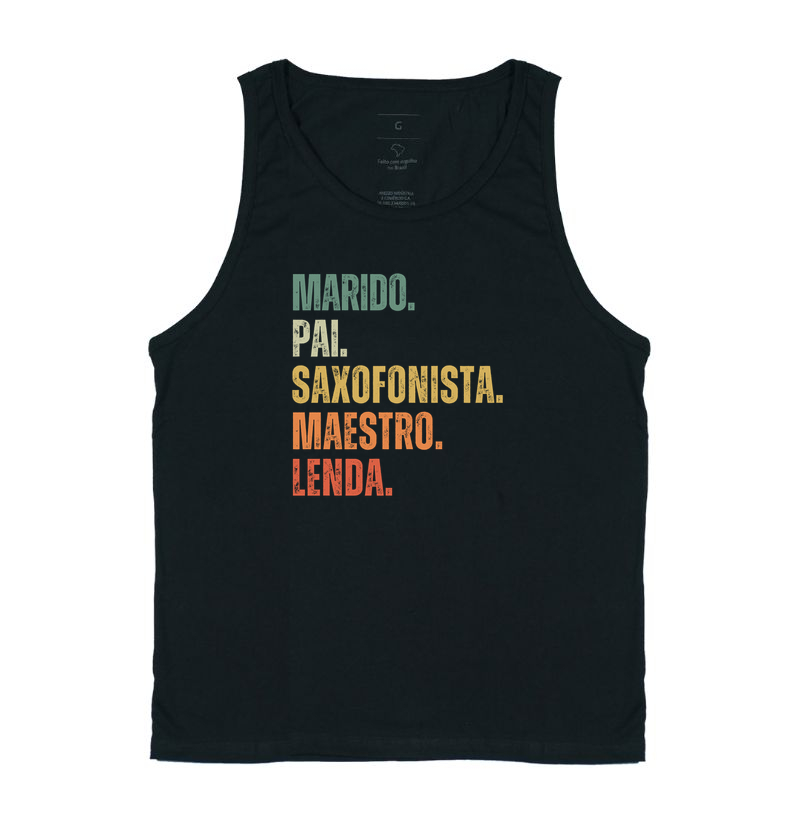 MARIDO. PAI. SAXOFONISTA. MAESTRO. LENDA.