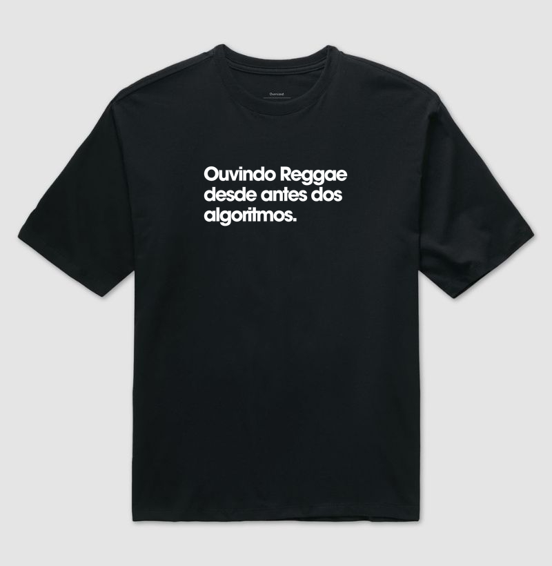 Antes dos algoritmos - Camiseta Oversized