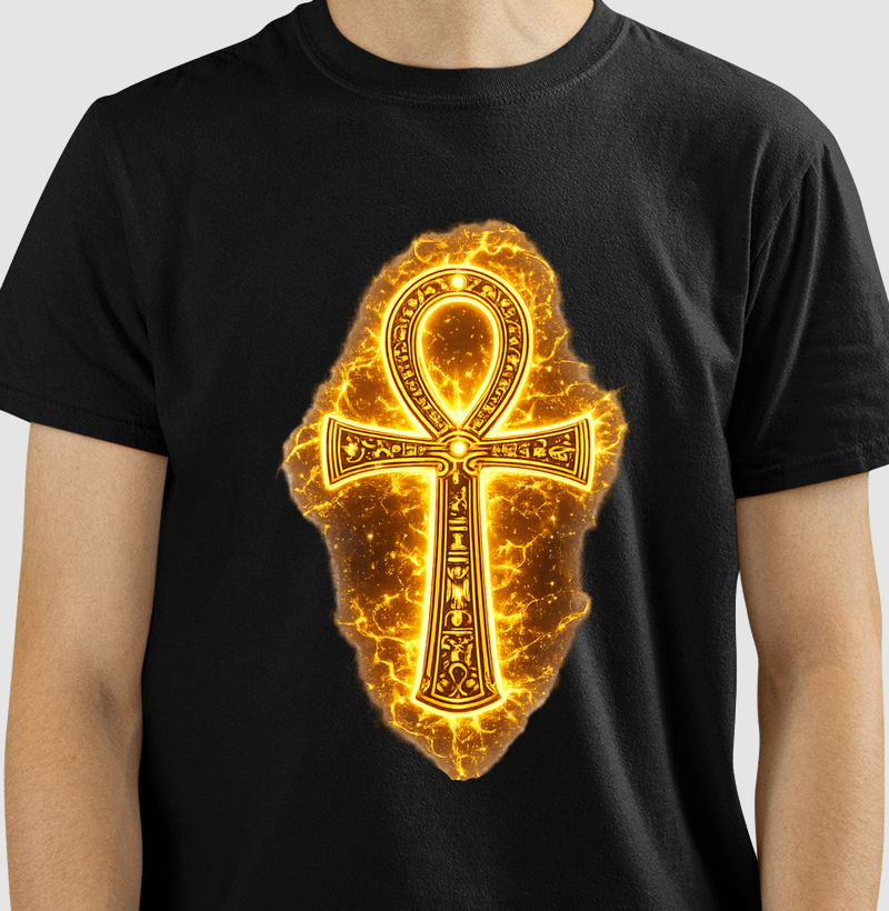 Camiseta BOROS VISION Golden Ankh