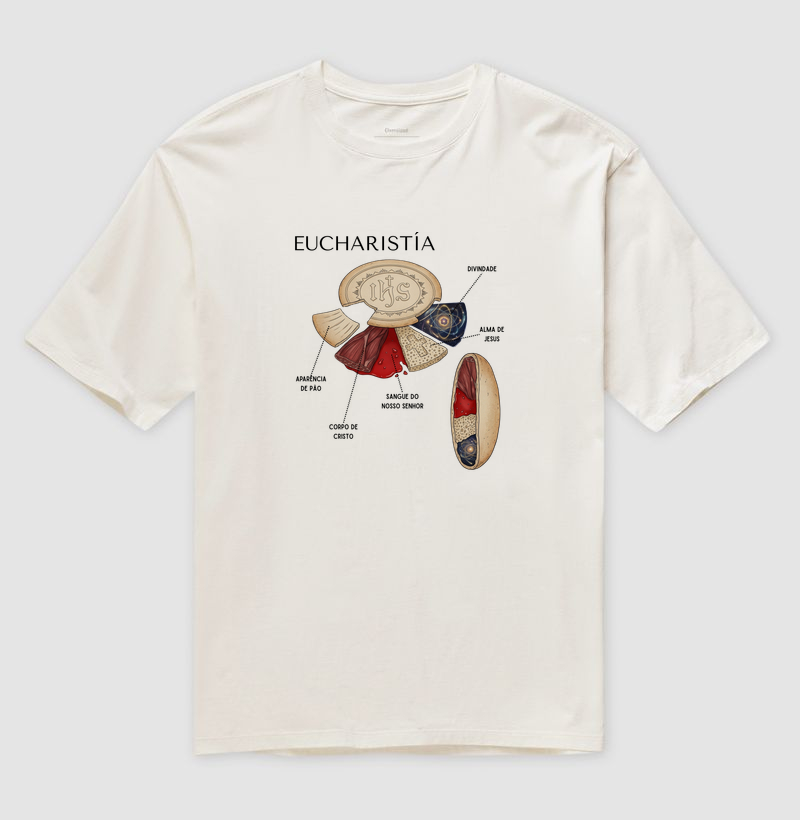Camiseta Oversize – Anatomia da Eucaristia 