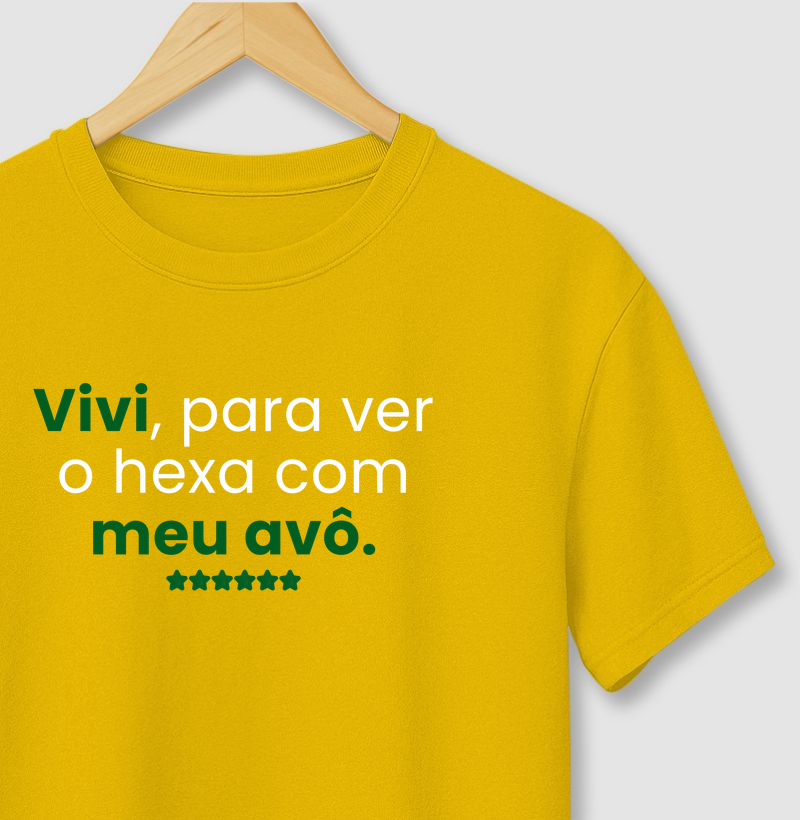 VIVI, PARA VER O HEXA COM MEU NETO