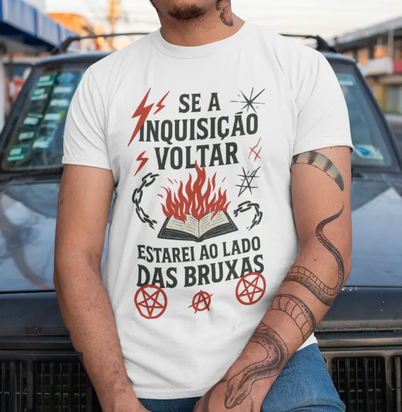 Estarei ao lado das bruxas.