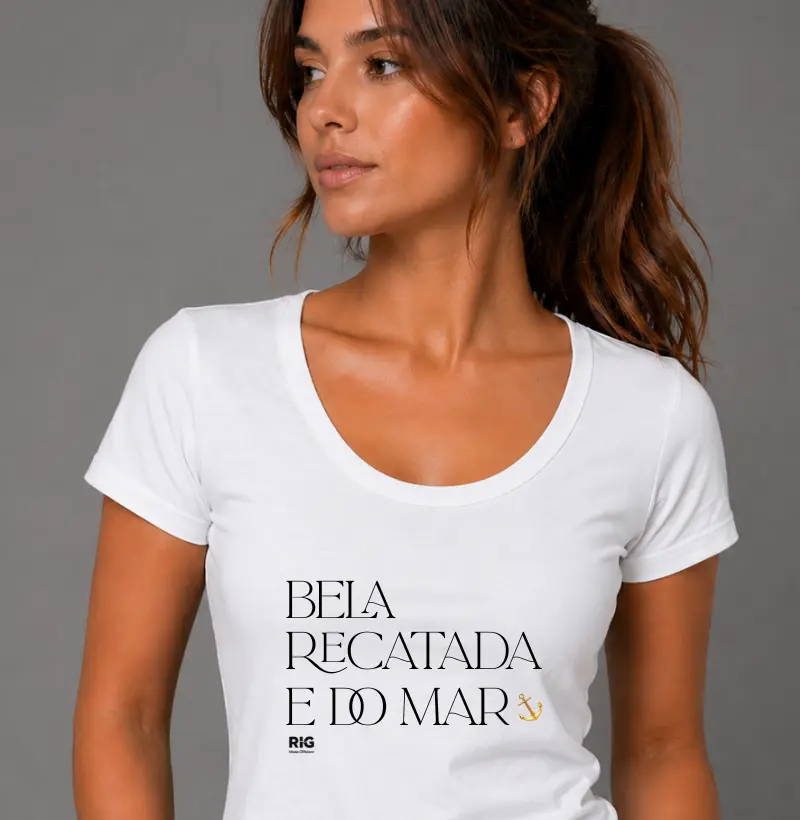 Bela, recatada...