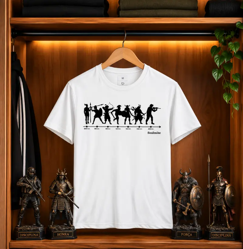 Evoluiu: evolução do combate! - Camiseta