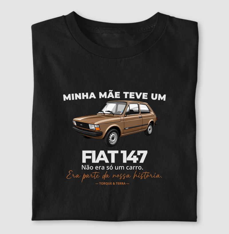 Minha mãe teve um  - Fiat 147 - Marrom Dourado