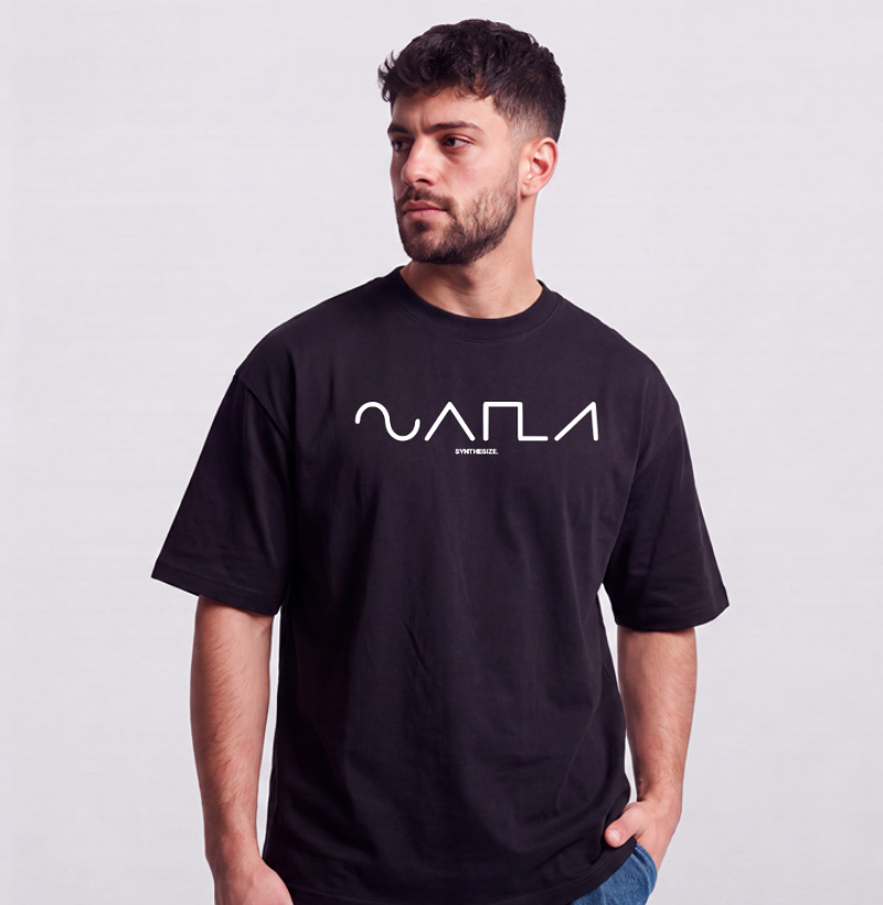 BASIC WAVES — Camiseta Oversized