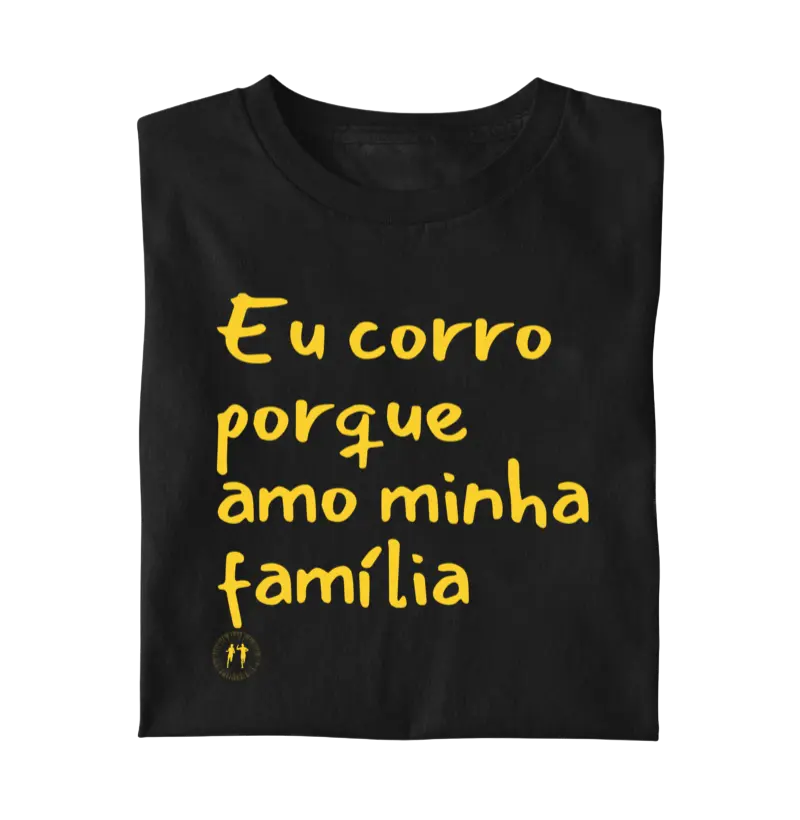 Eu corro porque amo minha família